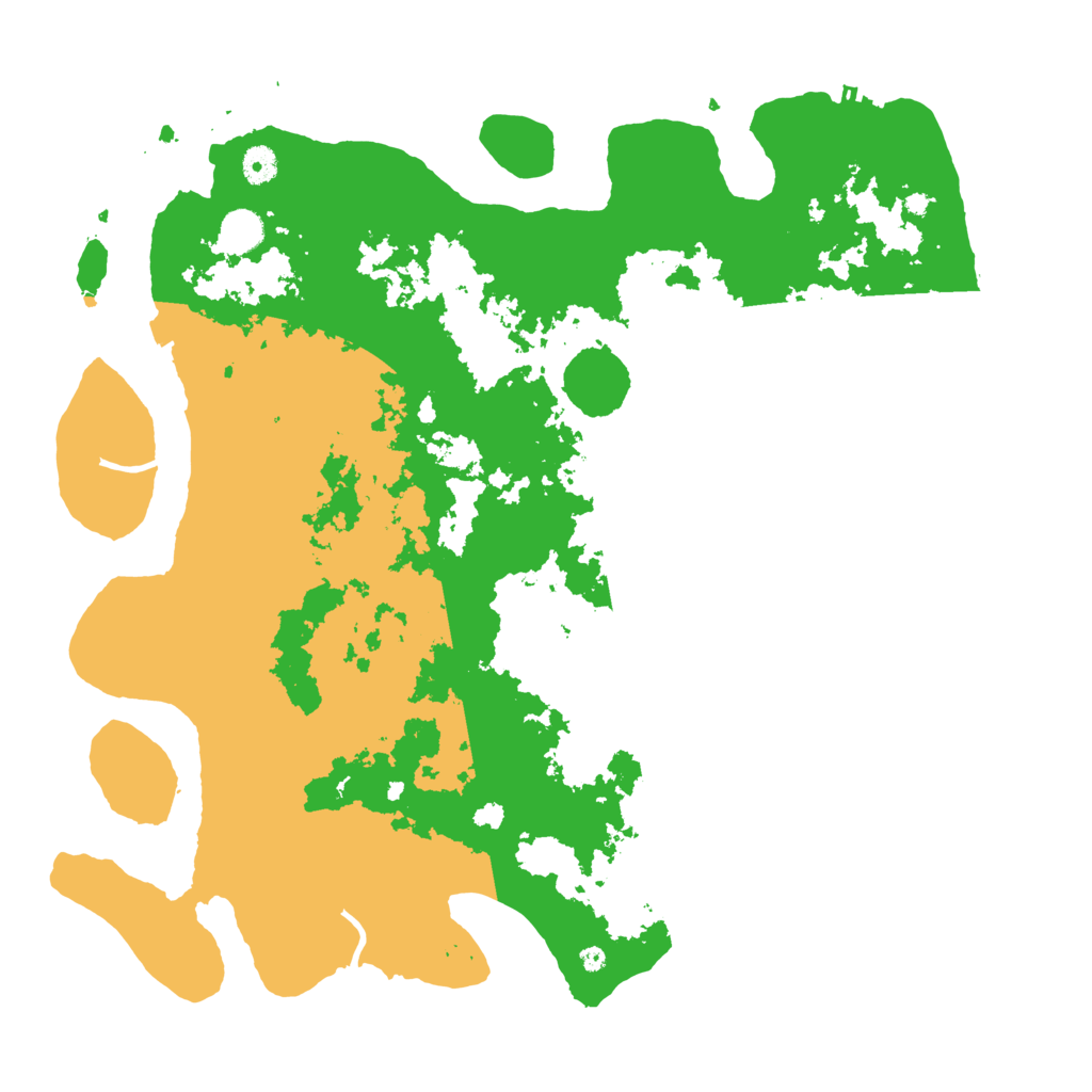 Biome Rust Map: Procedural Map, Size: 4500, Seed: 37476