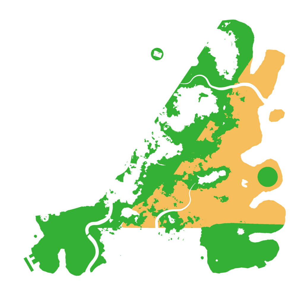 Biome Rust Map: Procedural Map, Size: 4000, Seed: 648226