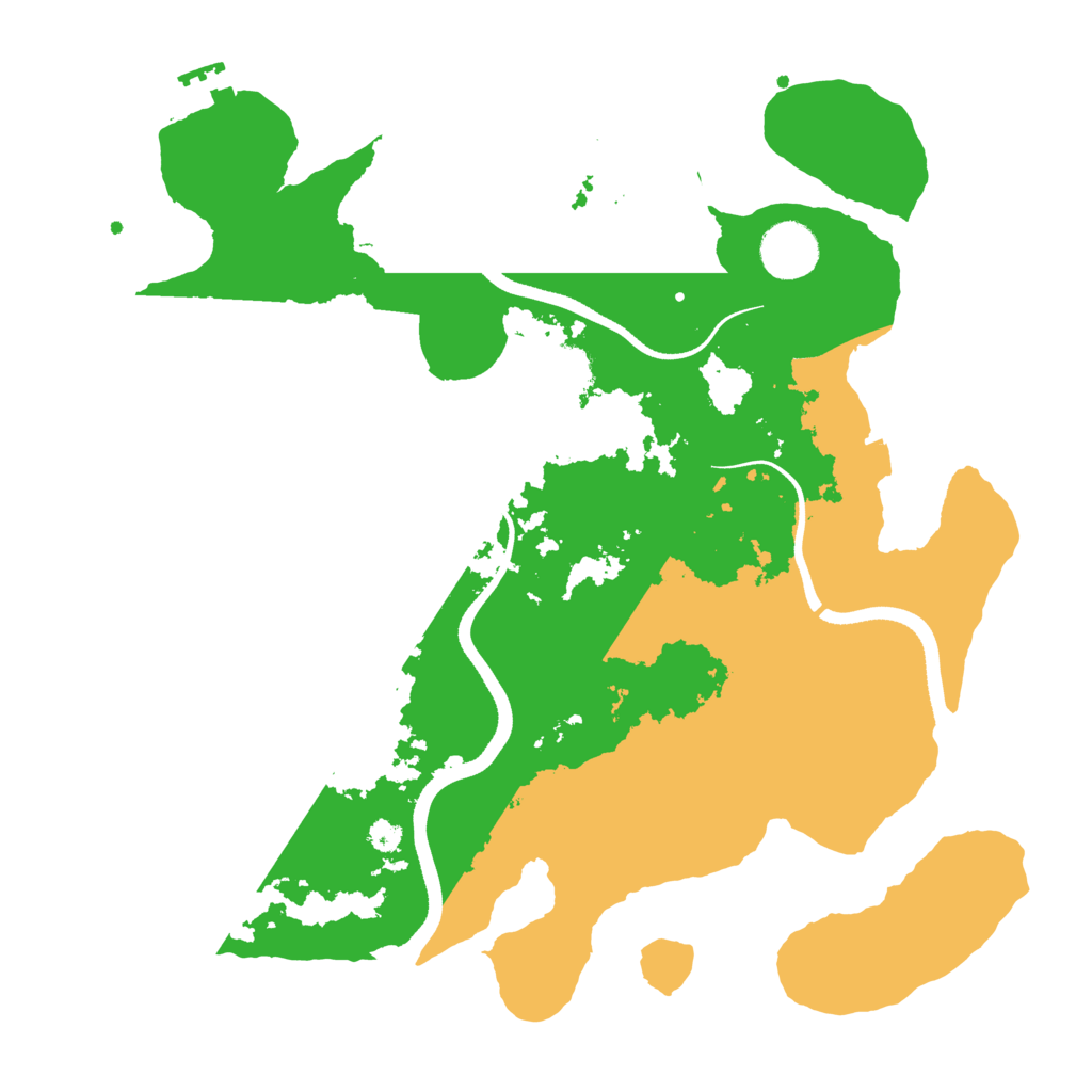 Biome Rust Map: Procedural Map, Size: 3441, Seed: 6
