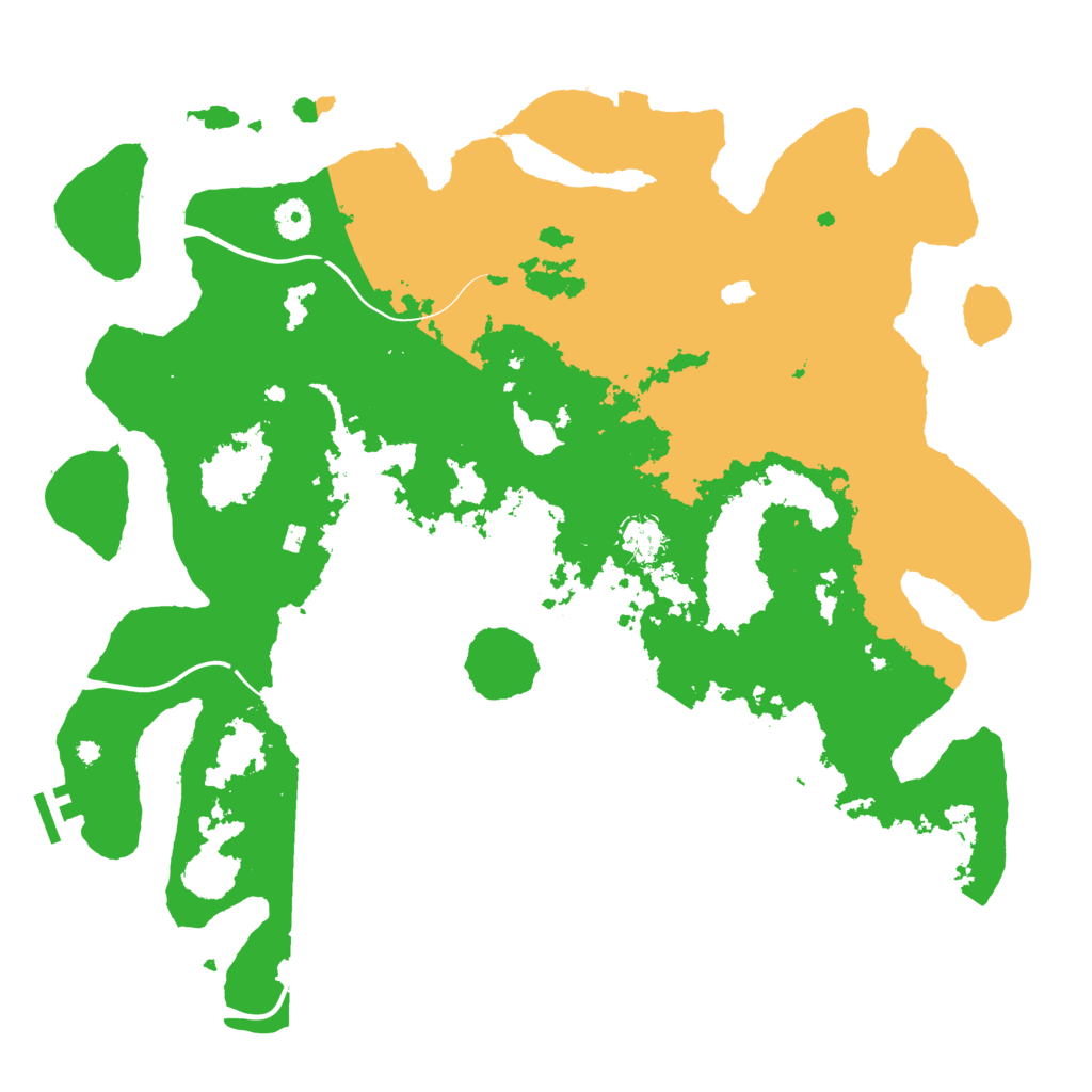 Biome Rust Map: Procedural Map, Size: 4250, Seed: 576423