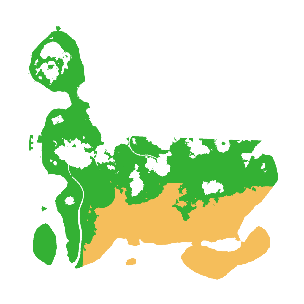 Biome Rust Map: Procedural Map, Size: 3000, Seed: 1800528664