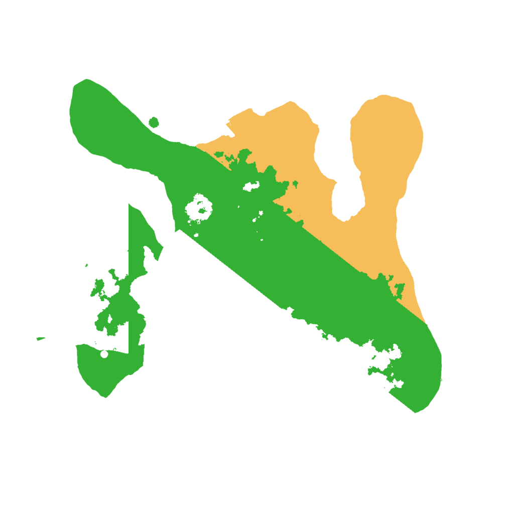 Biome Rust Map: Procedural Map, Size: 2000, Seed: 2031989