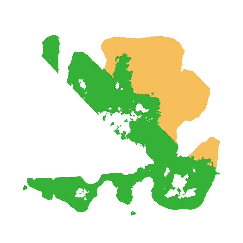 Biome Rust Map: Procedural Map, Size: 2500, Seed: 17250