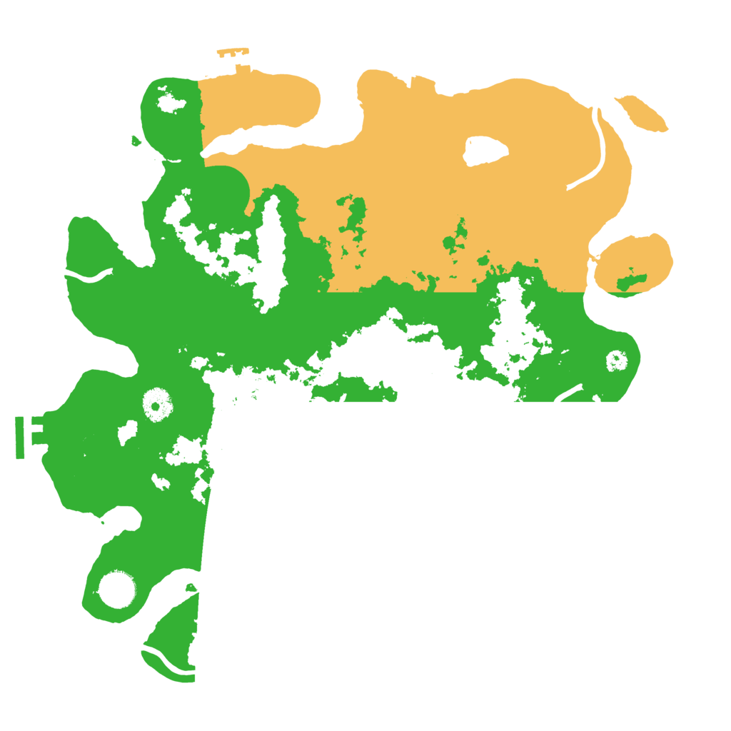 Biome Rust Map: Procedural Map, Size: 3500, Seed: 1451367040