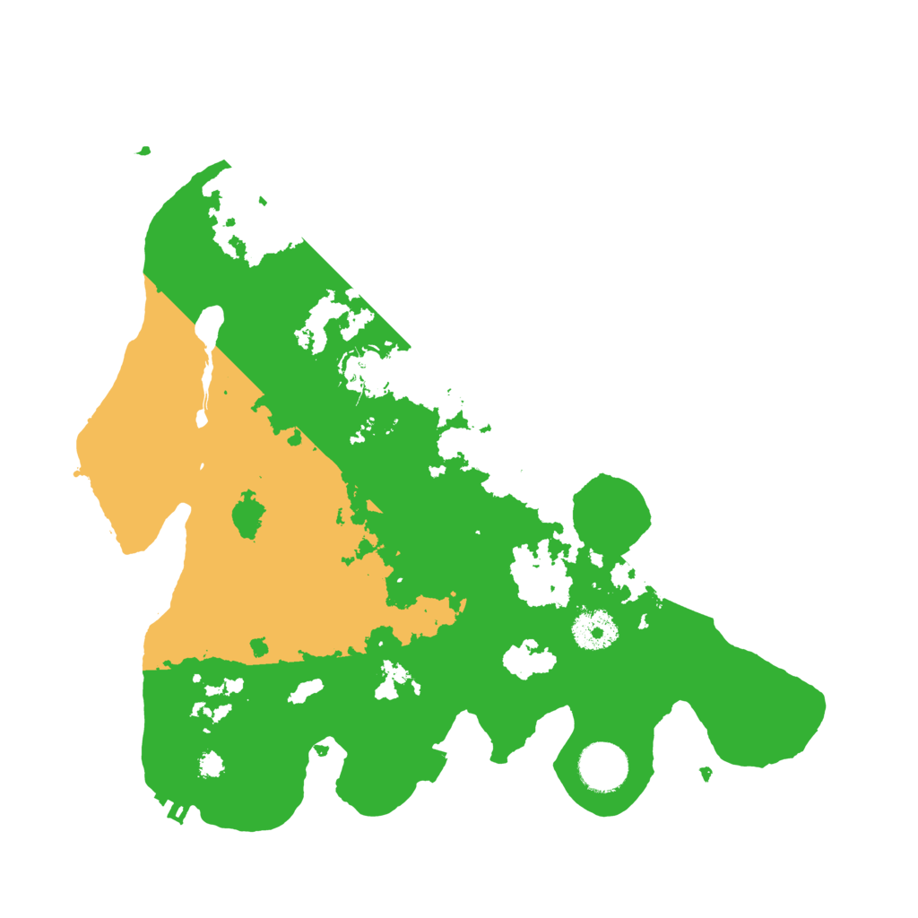 Biome Rust Map: Procedural Map, Size: 3250, Seed: 21021