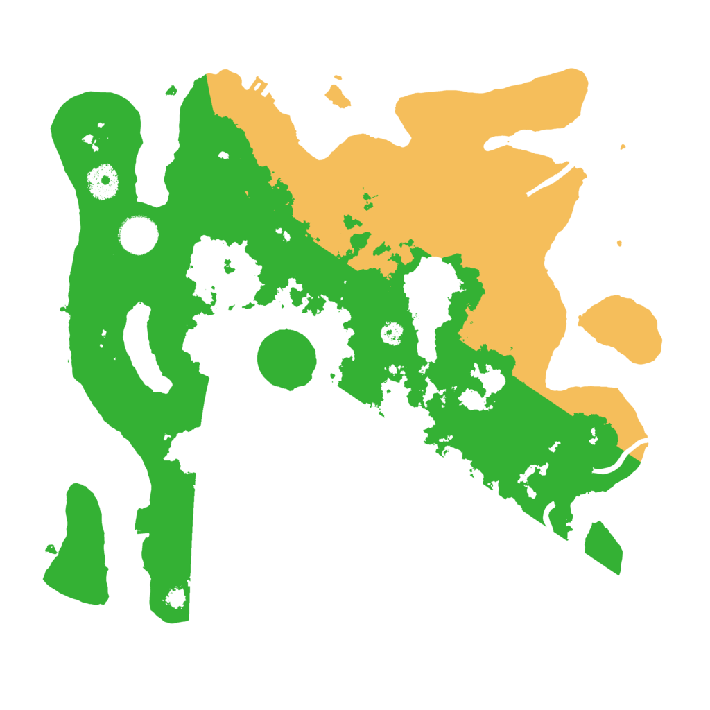 Biome Rust Map: Procedural Map, Size: 3250, Seed: 19071970