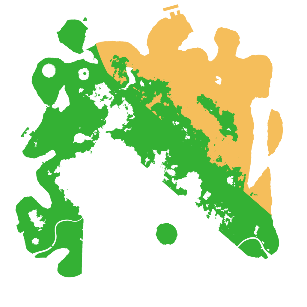 Biome Rust Map: Procedural Map, Size: 4000, Seed: 1578963523