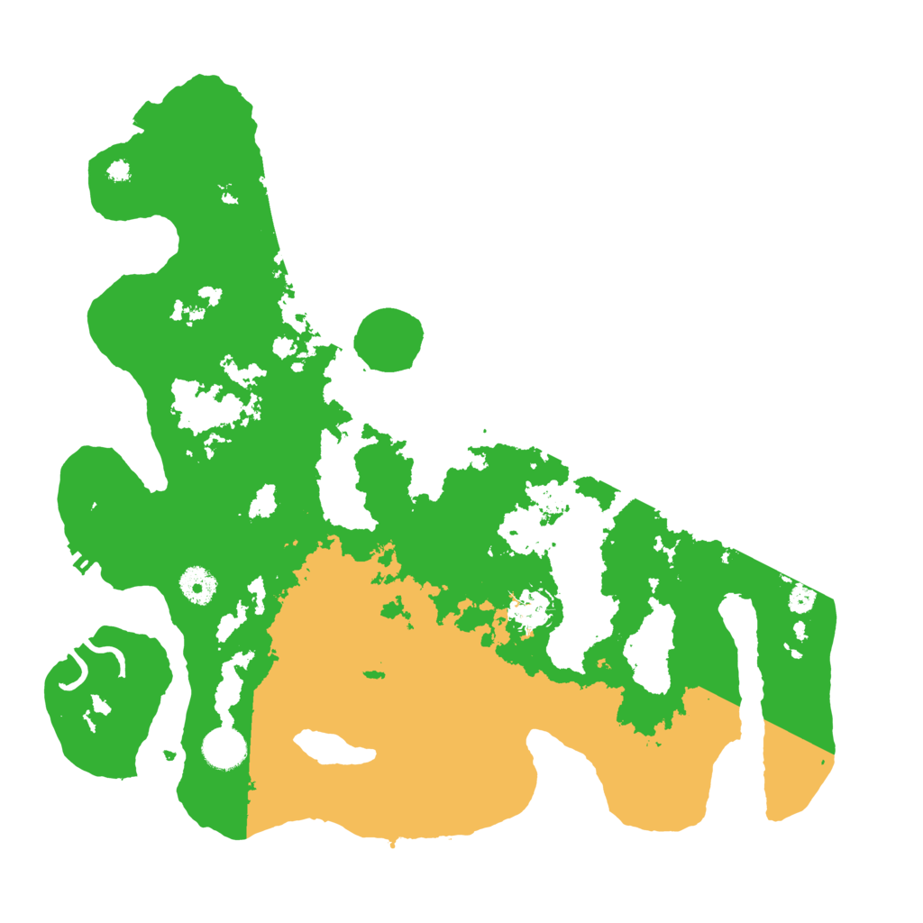 Biome Rust Map: Procedural Map, Size: 3800, Seed: 1564