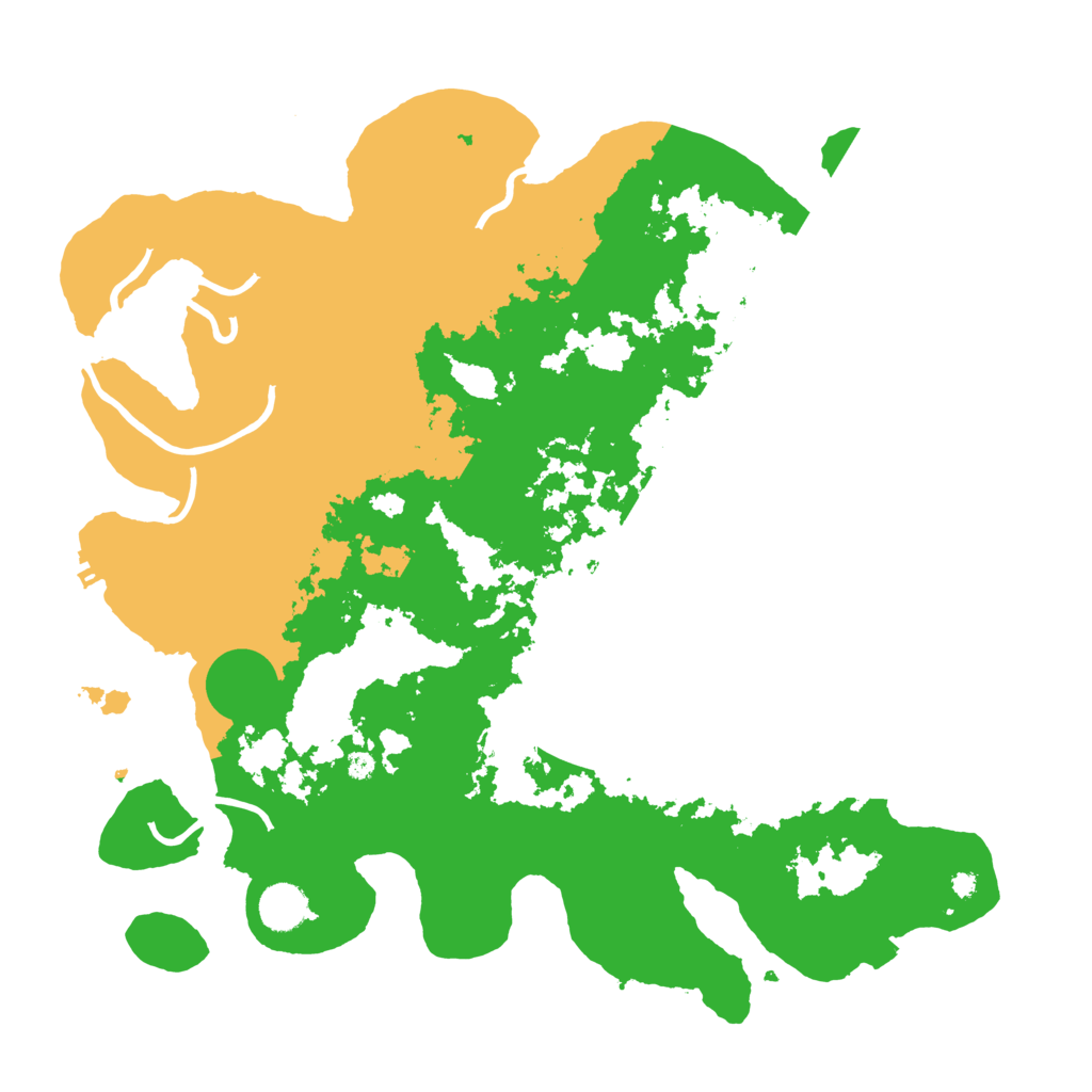 Biome Rust Map: Procedural Map, Size: 4000, Seed: 26807