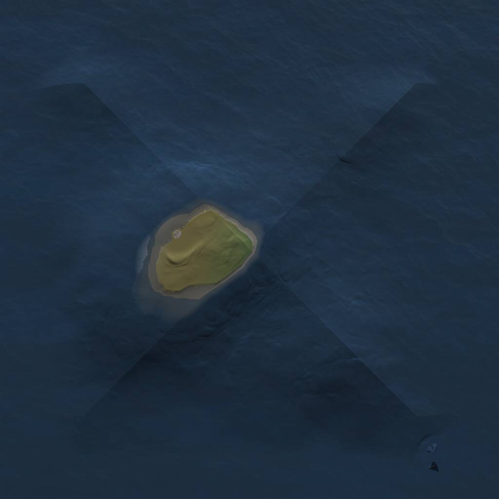 Rust Map: Procedural Map, Size: 1000, Seed: 814720421, 1 Monuments