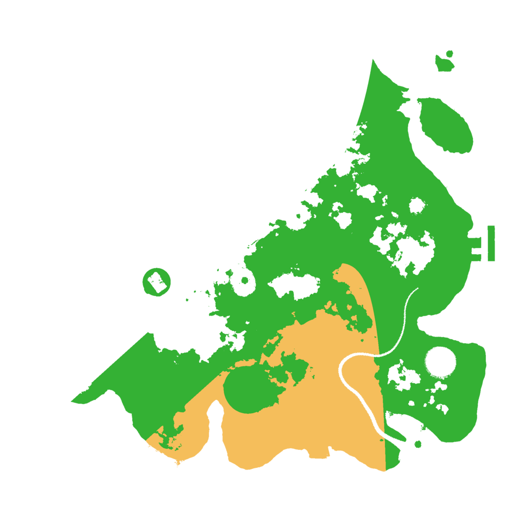 Biome Rust Map: Procedural Map, Size: 3000, Seed: 1772938569