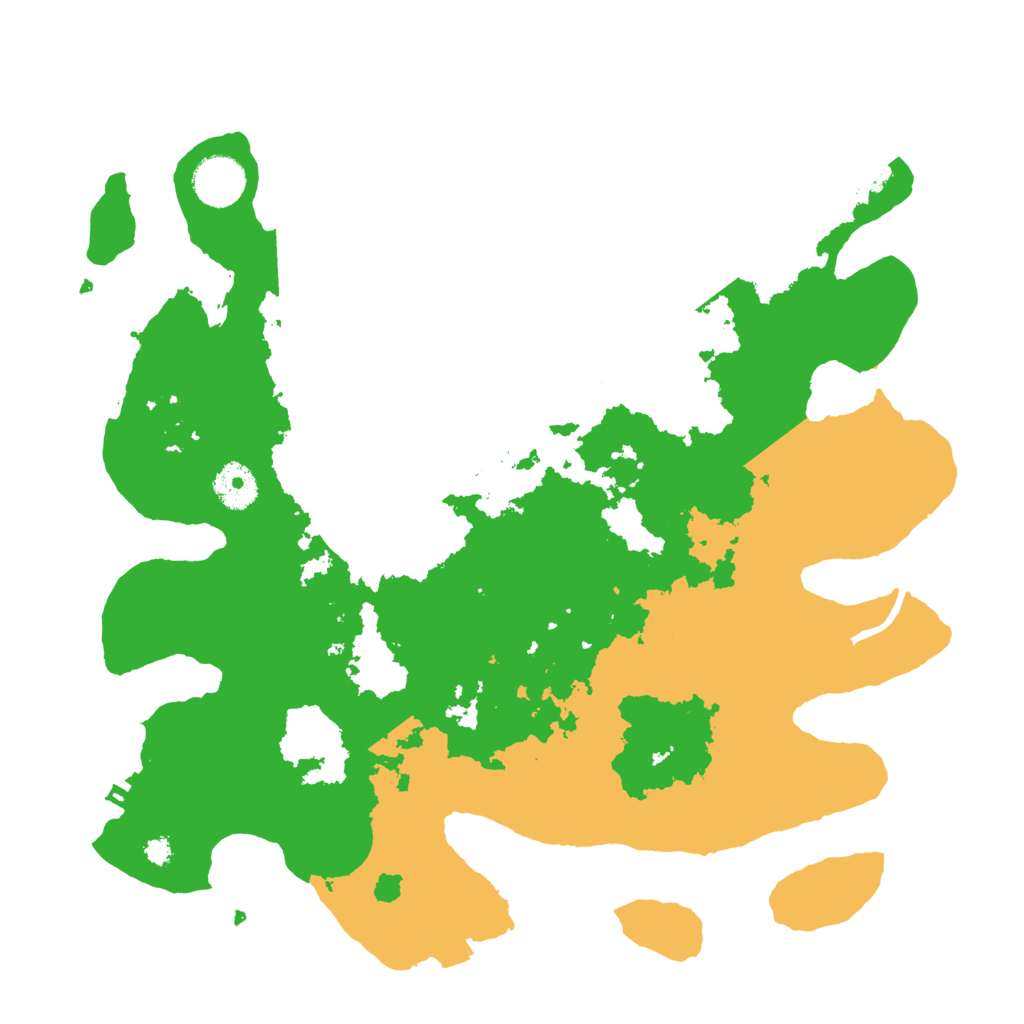 Biome Rust Map: Procedural Map, Size: 3500, Seed: 1641632739