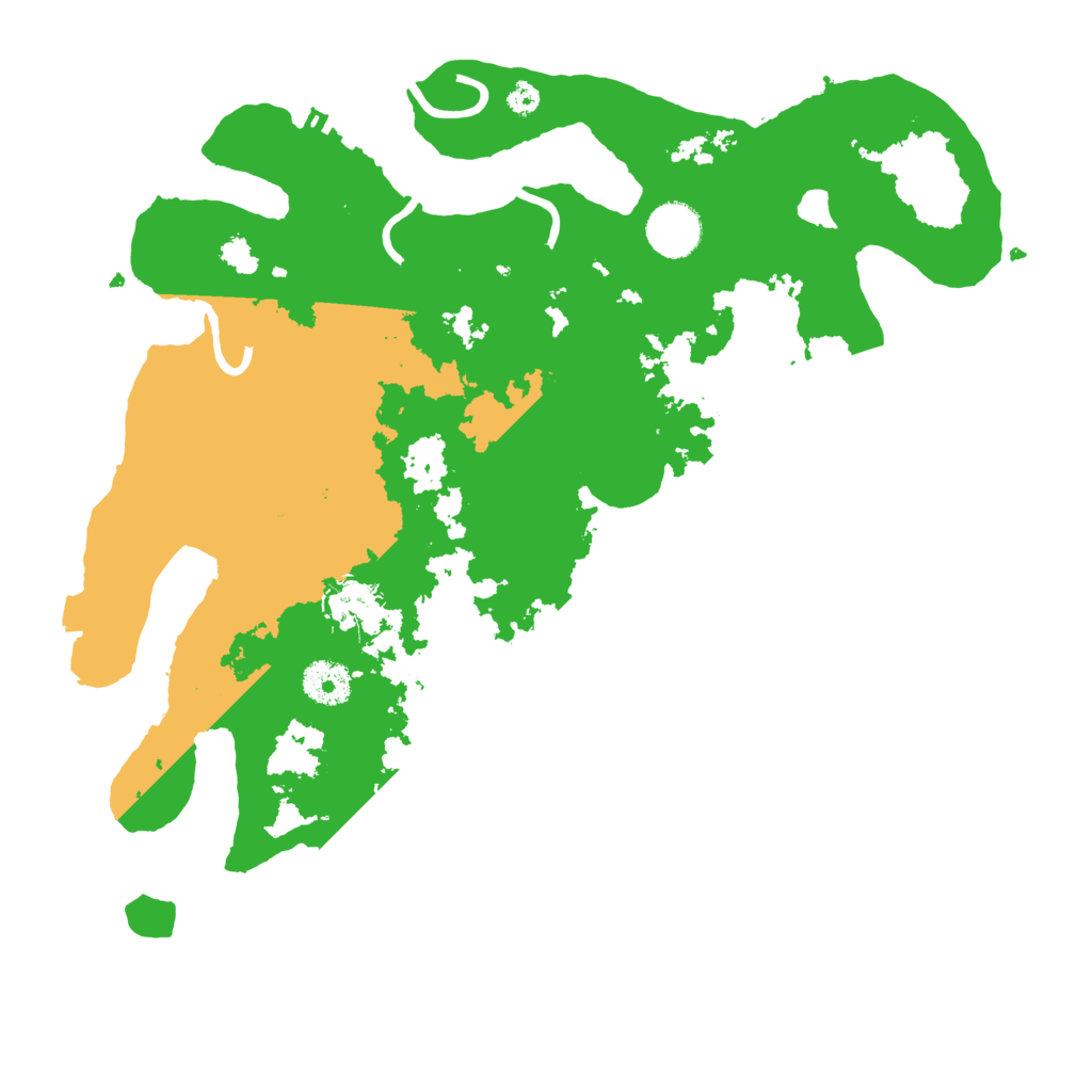 Biome Rust Map: Procedural Map, Size: 3500, Seed: 253914529