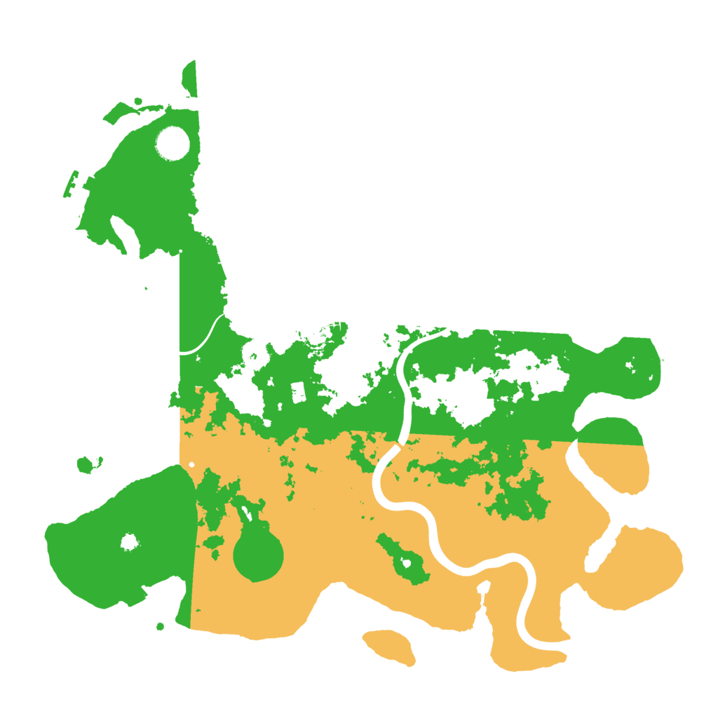 Biome Rust Map: Procedural Map, Size: 3750, Seed: 2856145