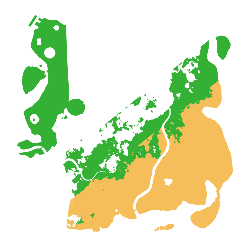 Biome Rust Map: Procedural Map, Size: 4000, Seed: 1037702882