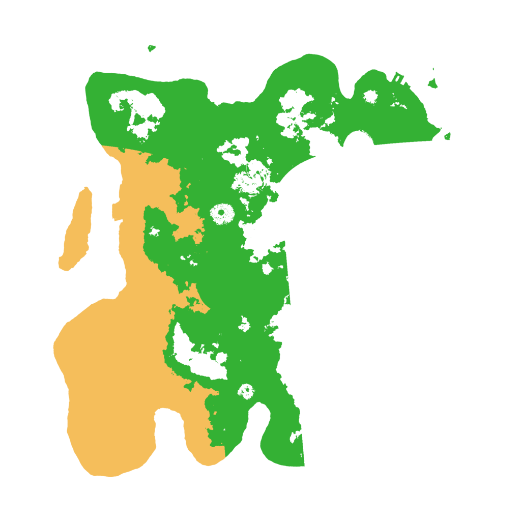 Biome Rust Map: Procedural Map, Size: 3500, Seed: 210941379