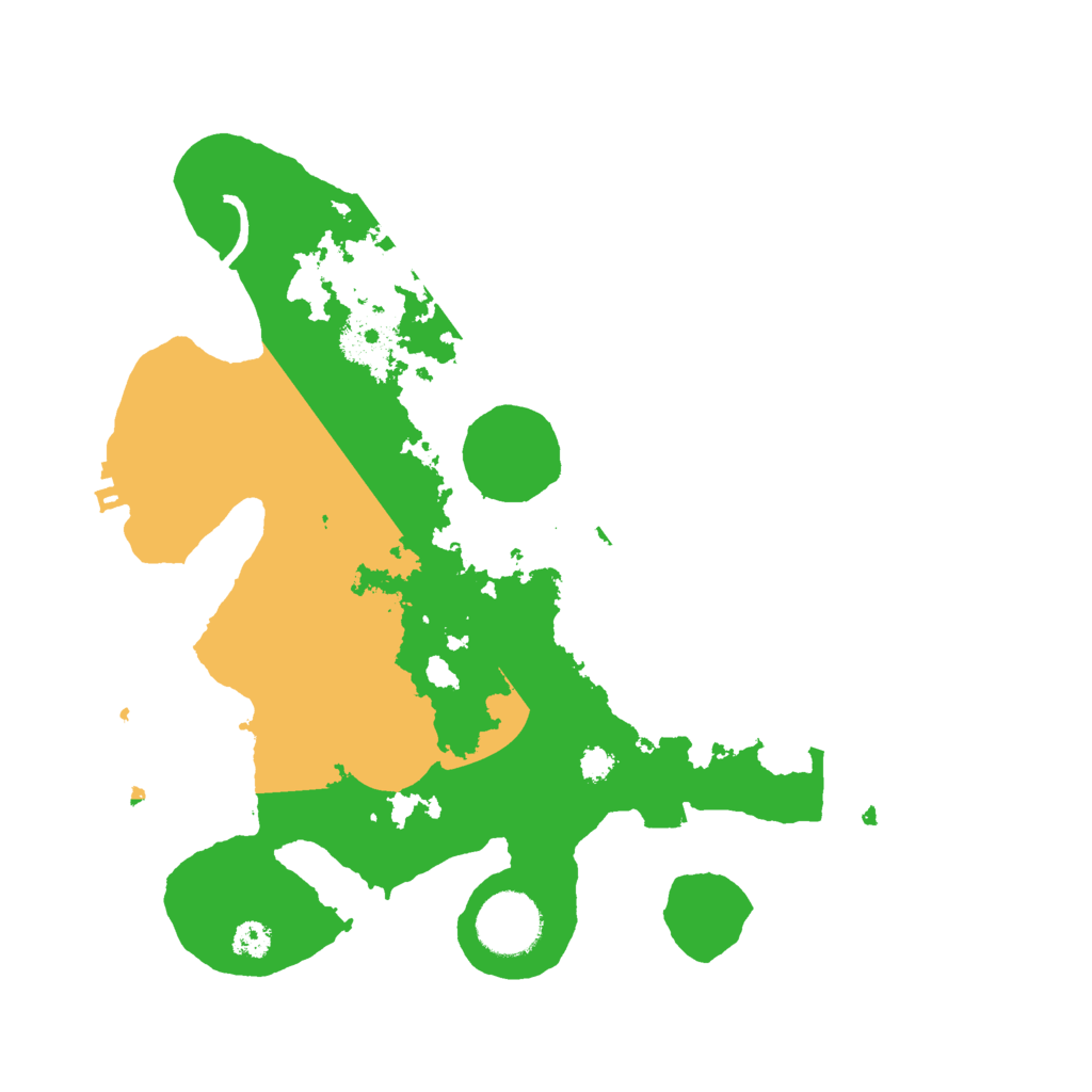 Biome Rust Map: Procedural Map, Size: 3000, Seed: 166046948