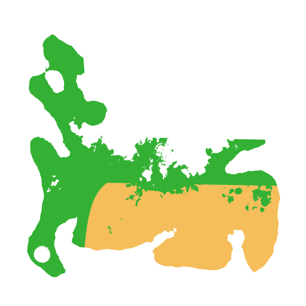 Biome Rust Map: Barren, Size: 3300, Seed: 4562172