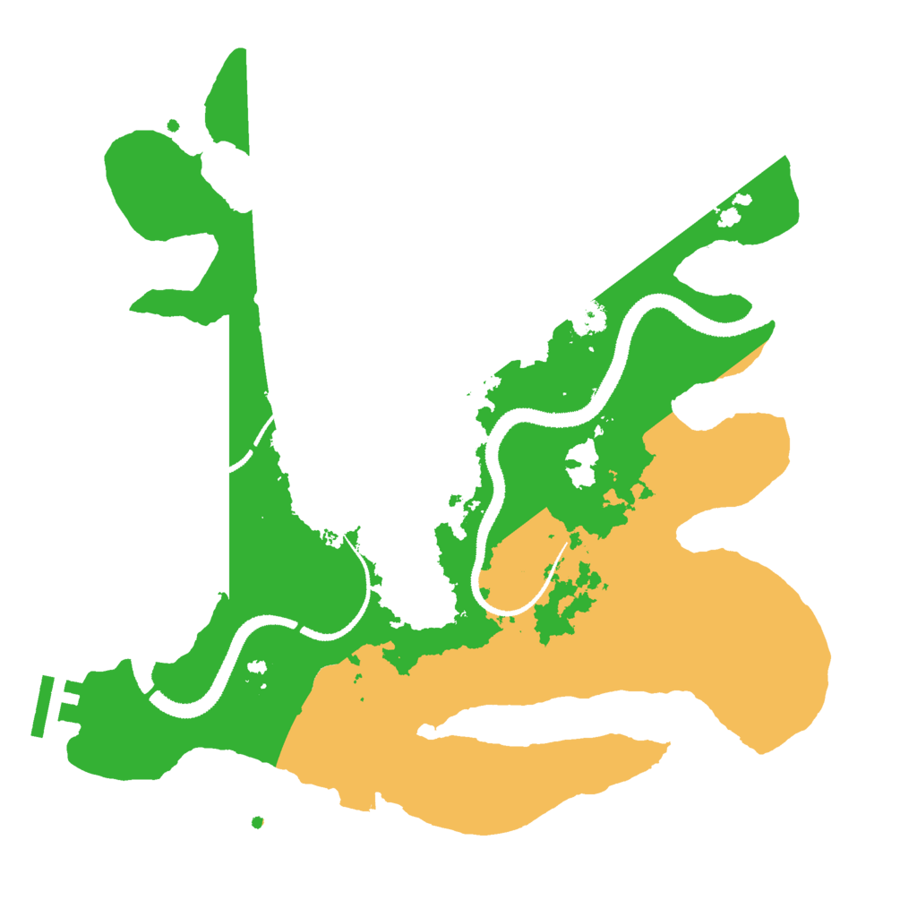 Biome Rust Map: Procedural Map, Size: 3000, Seed: 2058983376