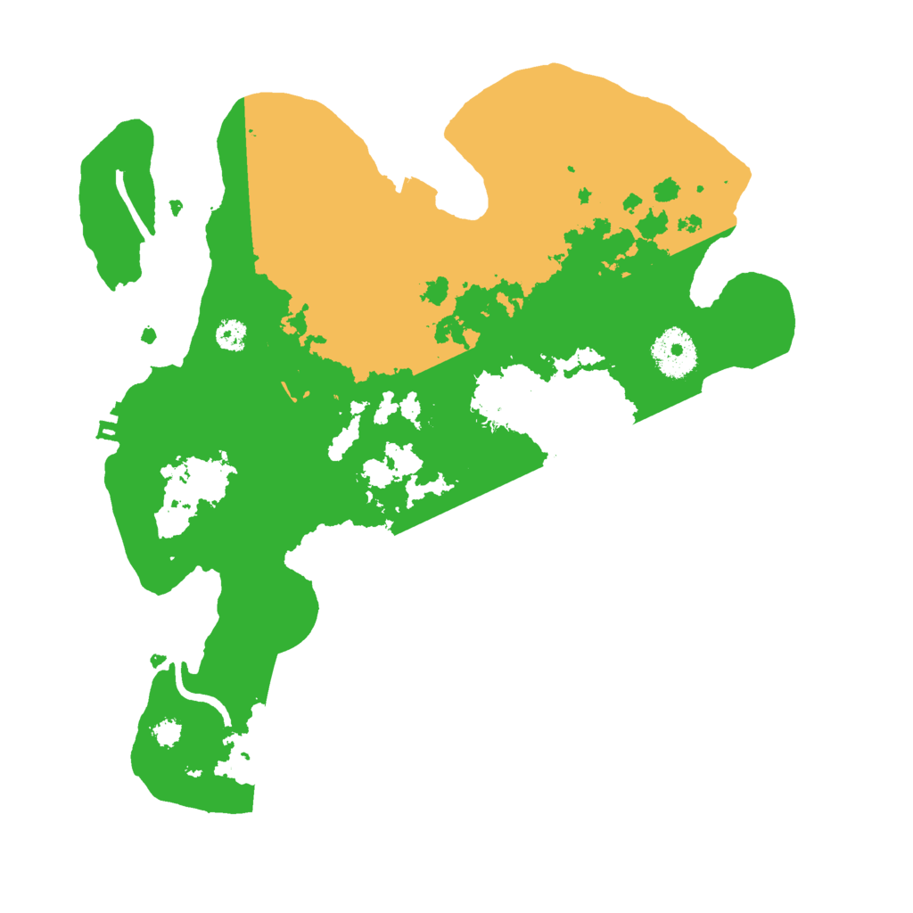 Biome Rust Map: Procedural Map, Size: 3000, Seed: 564278
