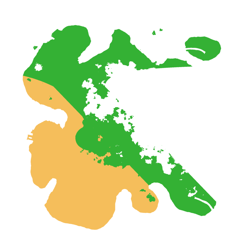 Biome Rust Map: Procedural Map, Size: 3000, Seed: 20221