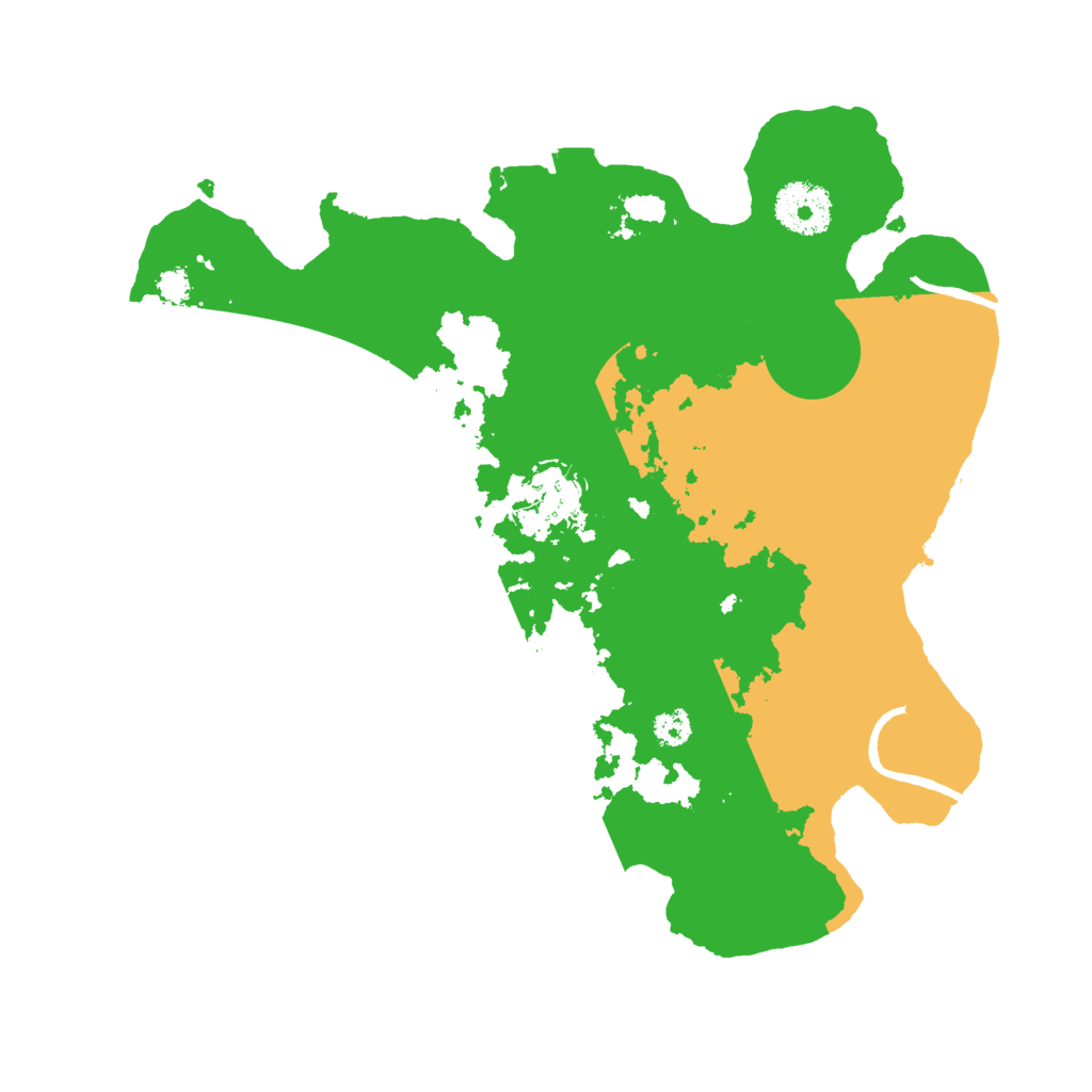 Biome Rust Map: Procedural Map, Size: 3000, Seed: 639929