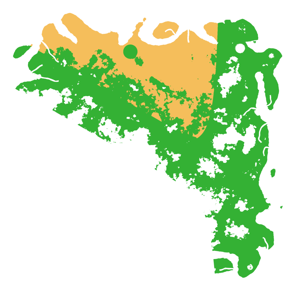 Biome Rust Map: Procedural Map, Size: 5500, Seed: 860757858