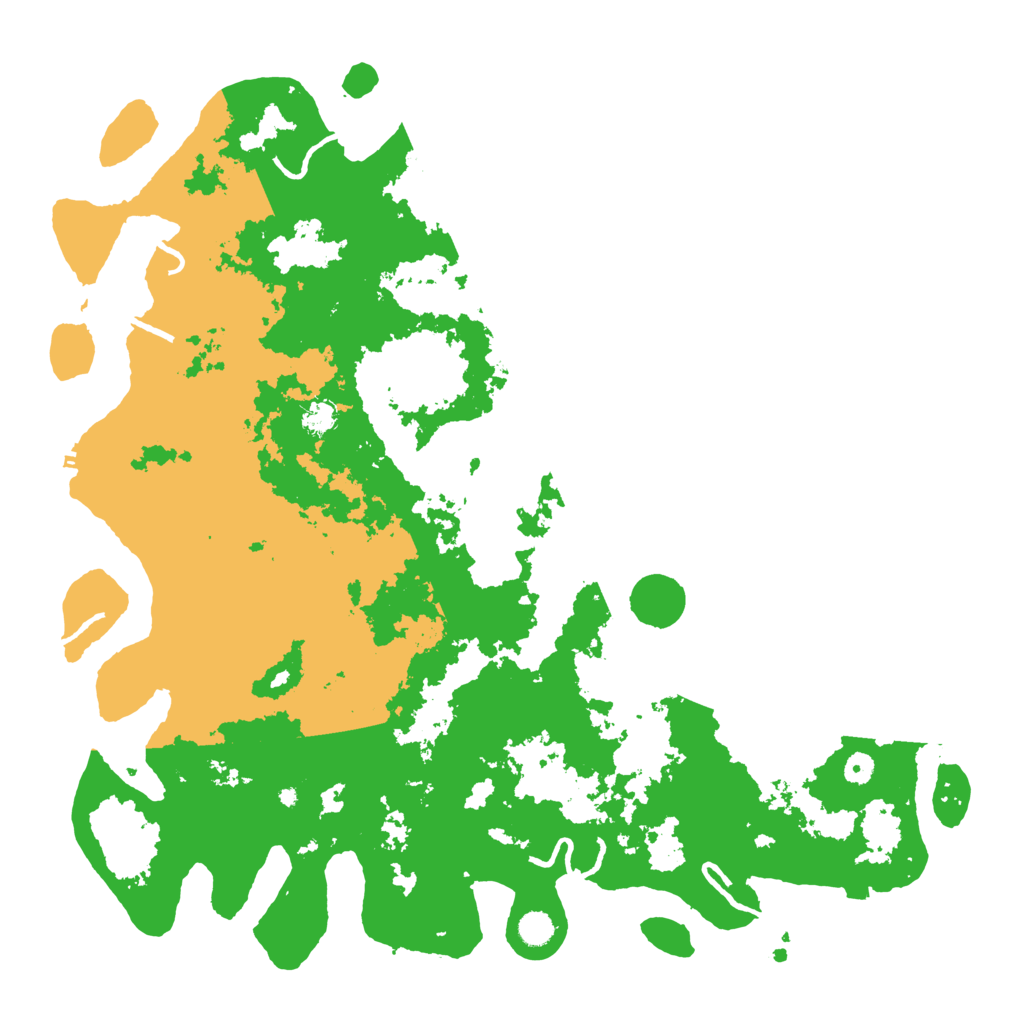 Biome Rust Map: Procedural Map, Size: 5250, Seed: 1406667605