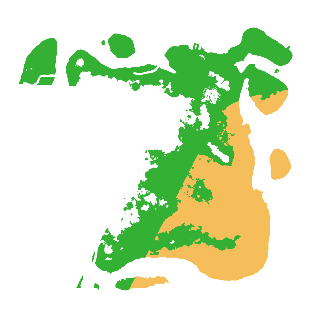 Biome Rust Map: Procedural Map, Size: 3500, Seed: 1294621748