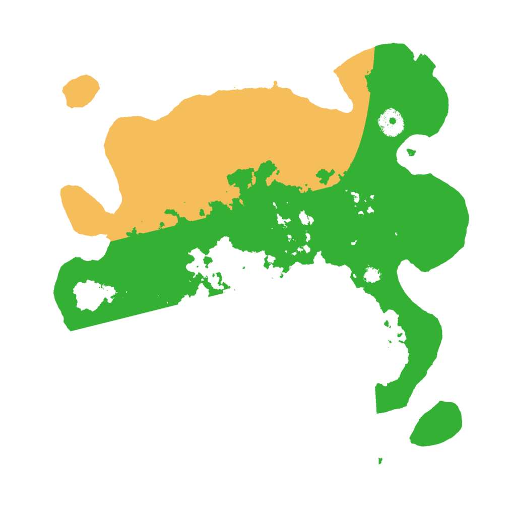 Biome Rust Map: Procedural Map, Size: 3000, Seed: 1623375