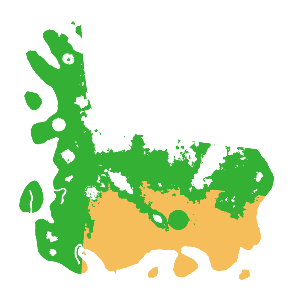 Biome Rust Map: Procedural Map, Size: 4000, Seed: 1234559