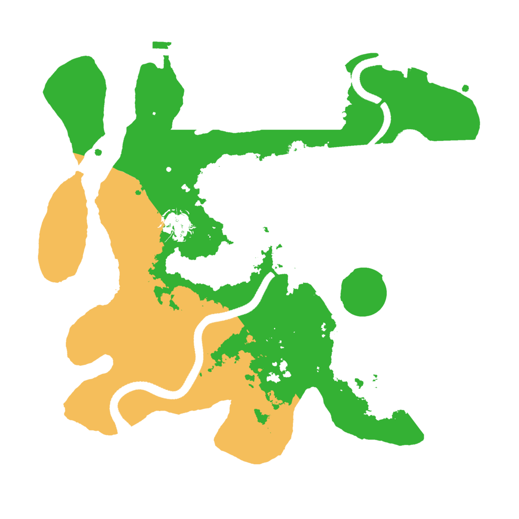 Biome Rust Map: Procedural Map, Size: 3000, Seed: 994745072