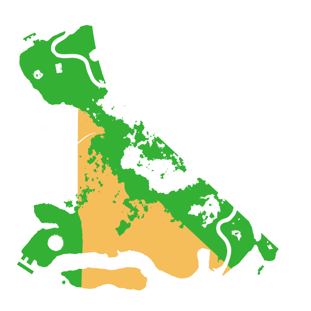 Biome Rust Map: Procedural Map, Size: 3500, Seed: 1014128703