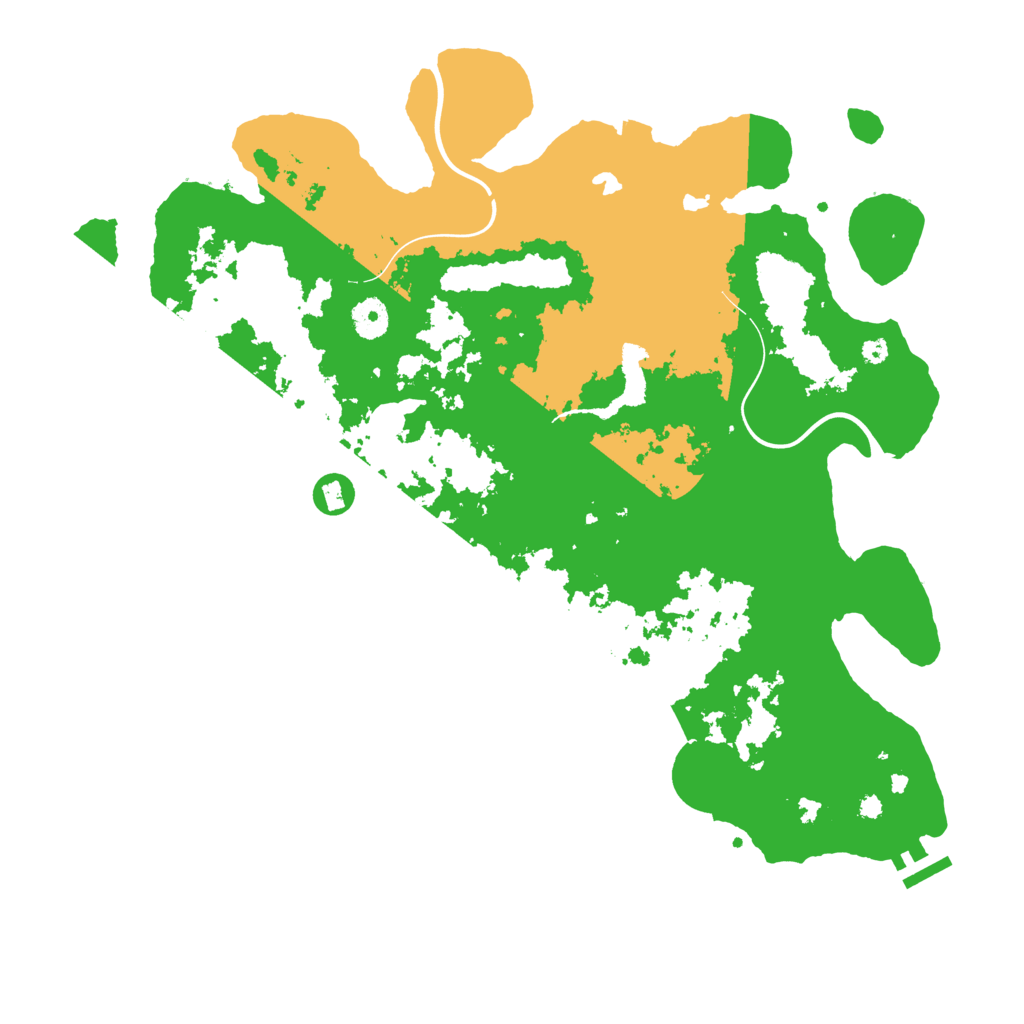 Biome Rust Map: Procedural Map, Size: 4000, Seed: 568