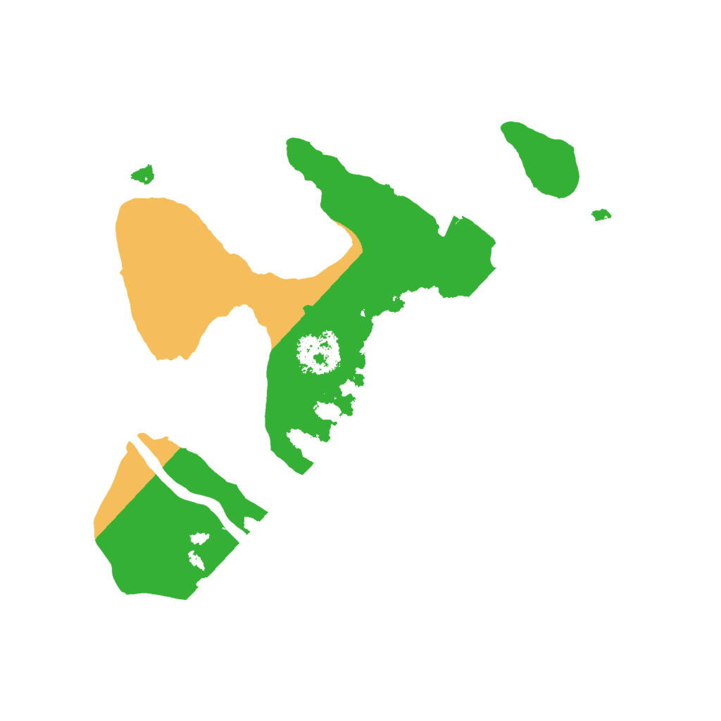 Biome Rust Map: Procedural Map, Size: 1700, Seed: 142342516