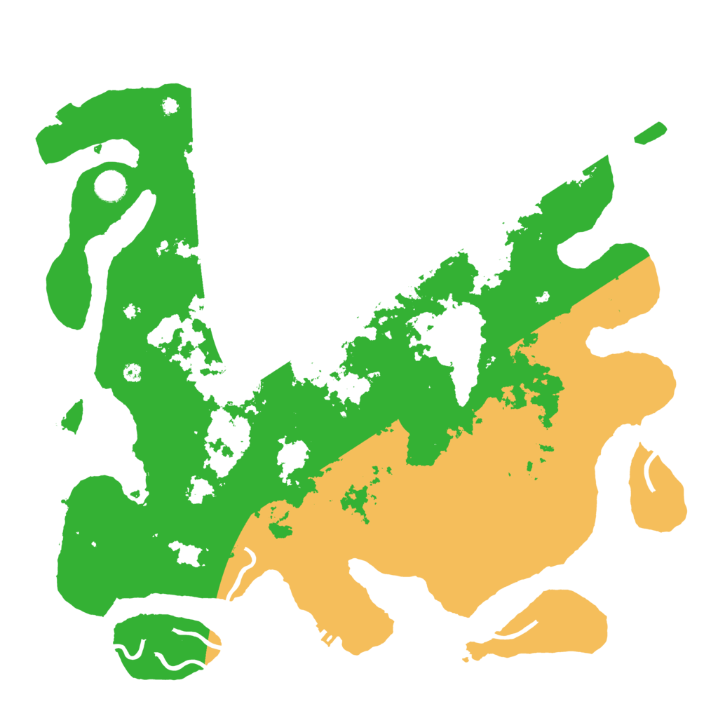 Biome Rust Map: Procedural Map, Size: 4000, Seed: 1070816627
