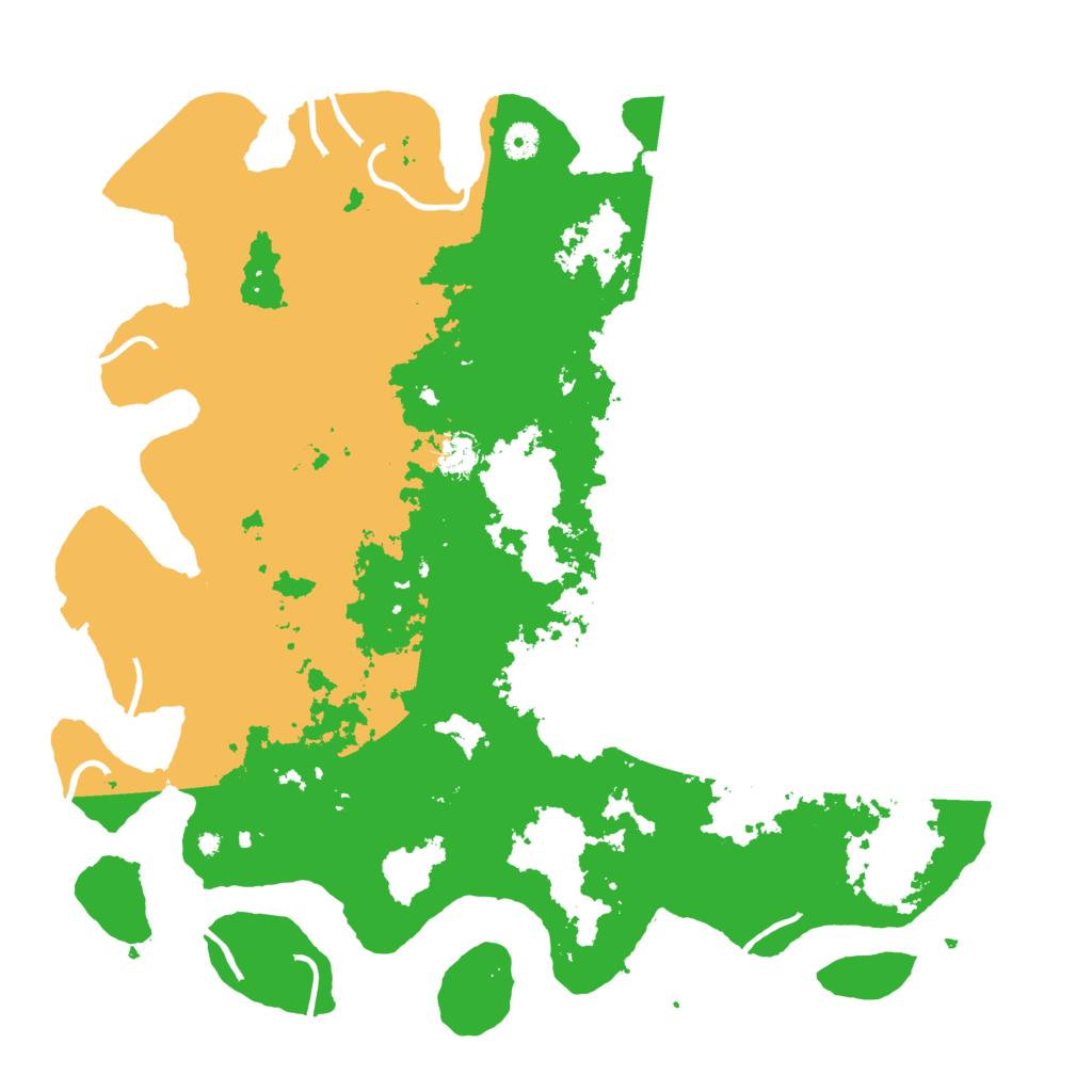 Biome Rust Map: Procedural Map, Size: 4500, Seed: 1246114138
