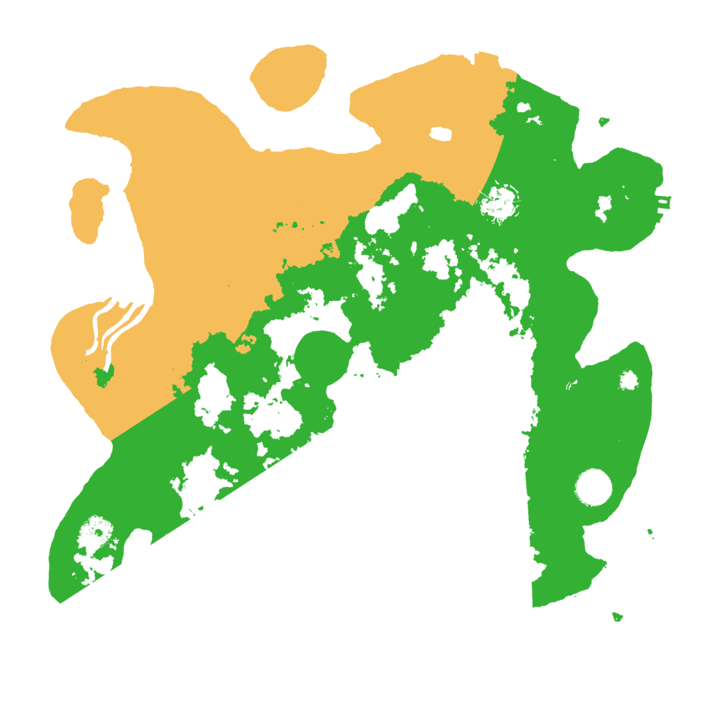 Biome Rust Map: Procedural Map, Size: 3500, Seed: 766589093
