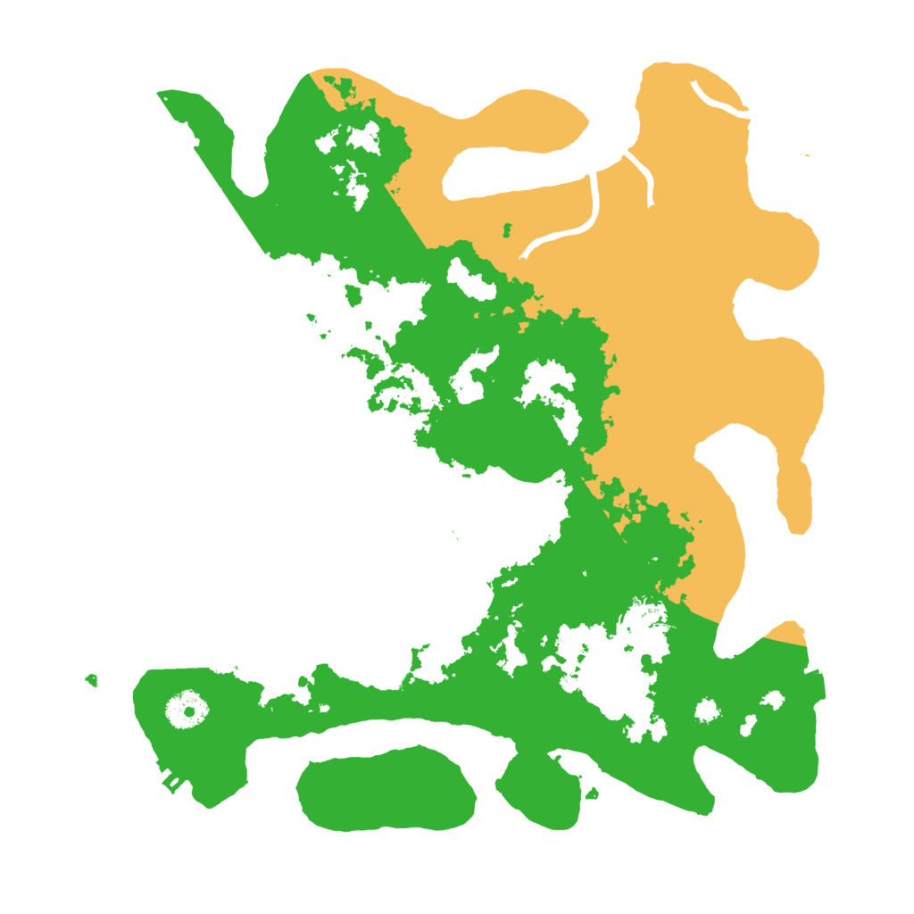 Biome Rust Map: Procedural Map, Size: 3500, Seed: 544846779