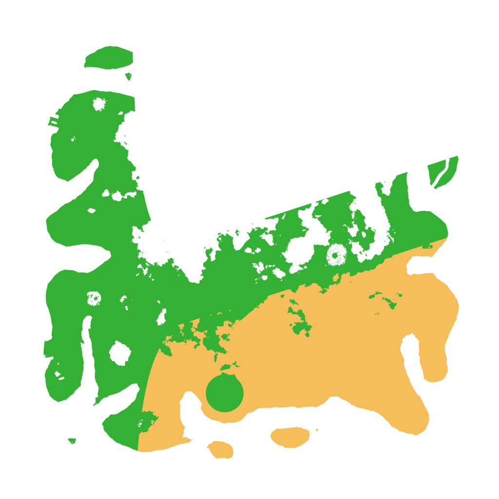 Biome Rust Map: Procedural Map, Size: 3500, Seed: 1431864498