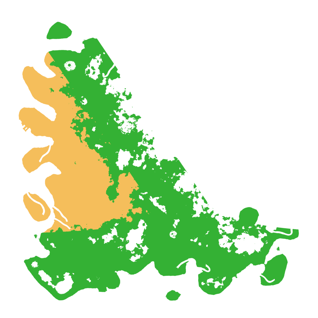 Biome Rust Map: Procedural Map, Size: 4500, Seed: 20230722