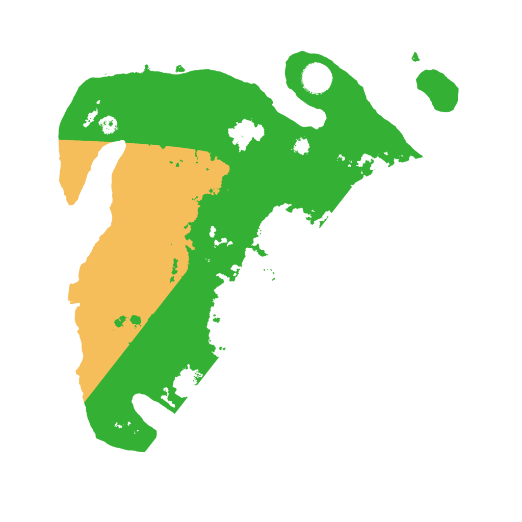 Biome Rust Map: Procedural Map, Size: 3000, Seed: 211391963