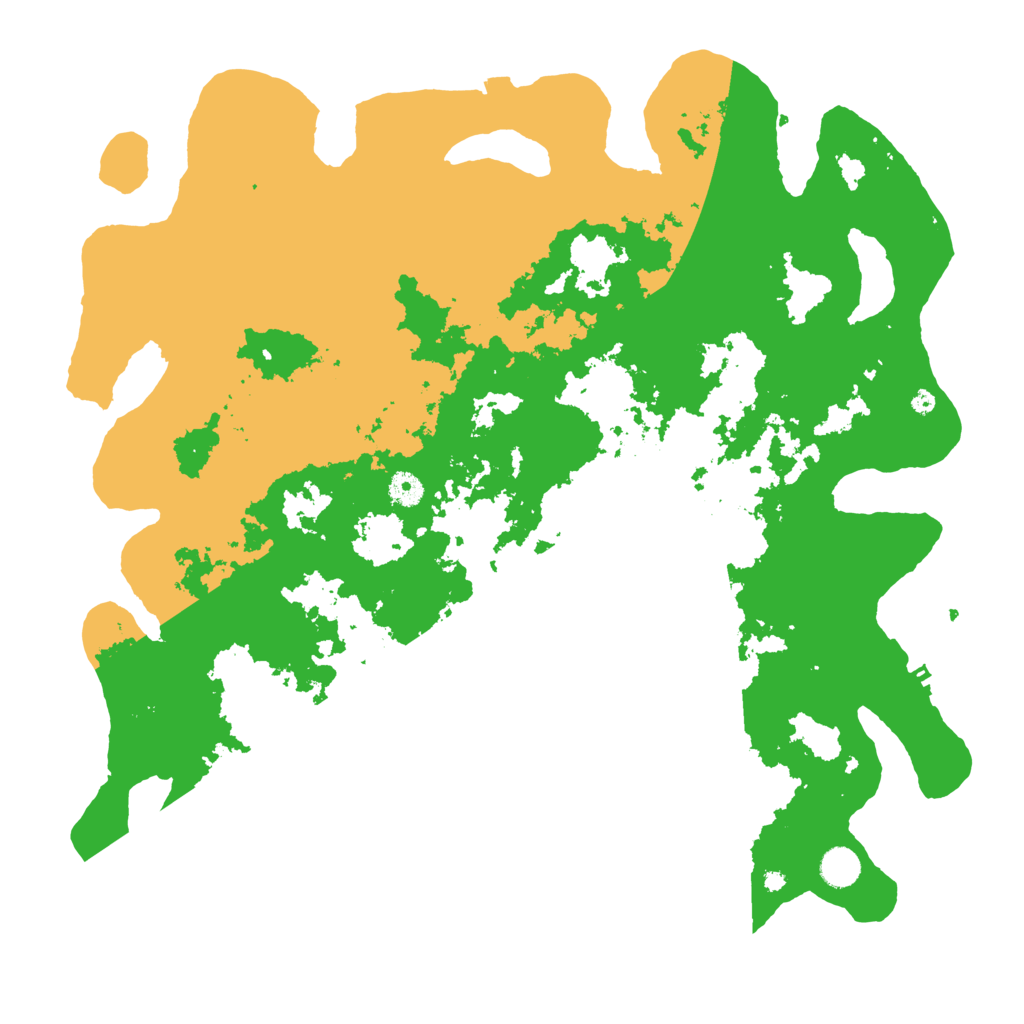 Biome Rust Map: Procedural Map, Size: 4500, Seed: 49129