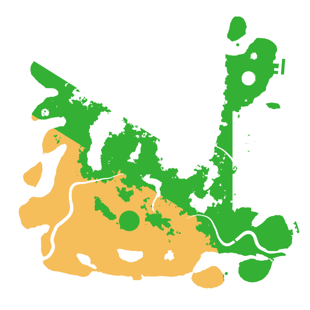 Biome Rust Map: Procedural Map, Size: 4000, Seed: 7124519