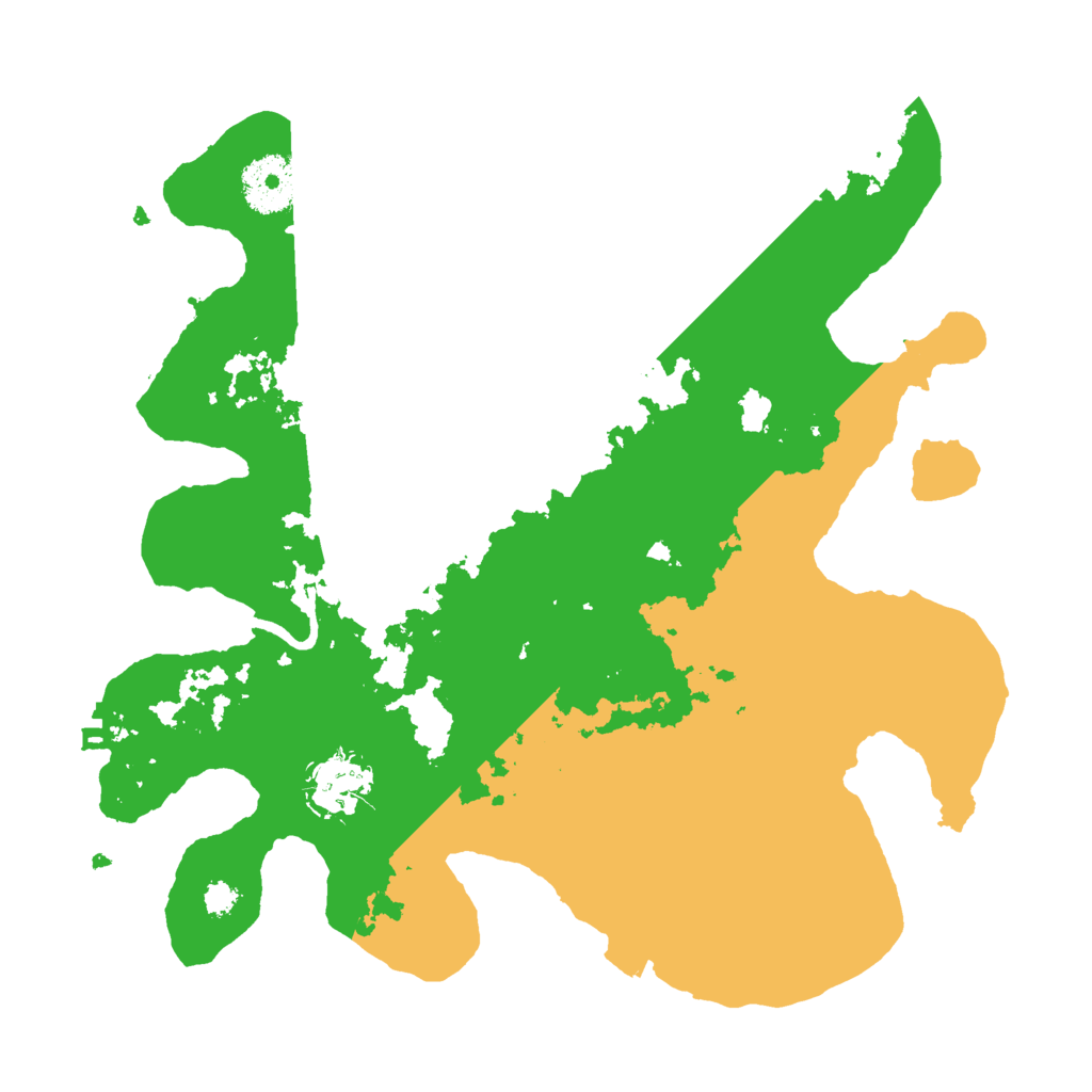 Biome Rust Map: Procedural Map, Size: 3000, Seed: 774657528