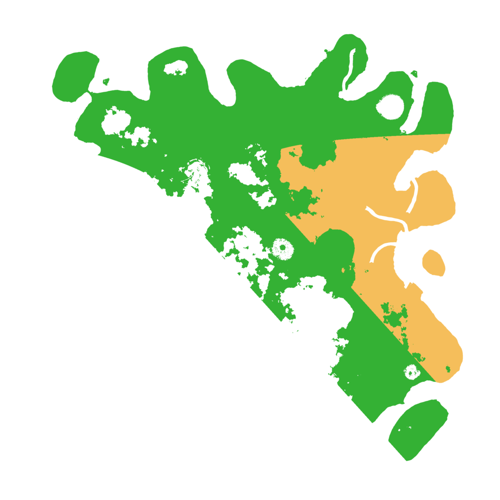 Biome Rust Map: Procedural Map, Size: 3500, Seed: 1885050541