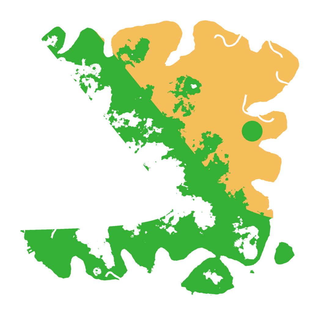 Biome Rust Map: Procedural Map, Size: 4000, Seed: 42751319