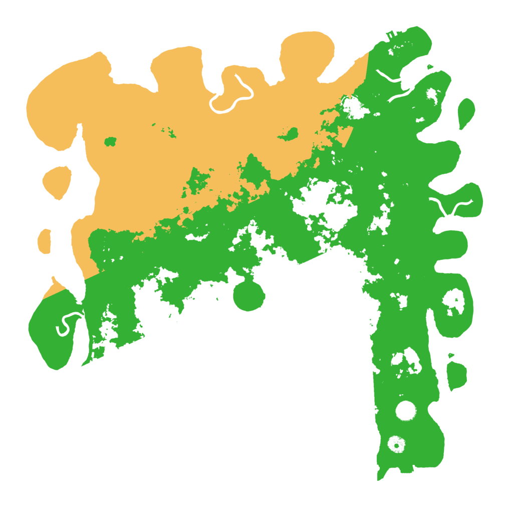 Biome Rust Map: Procedural Map, Size: 4500, Seed: 6958184