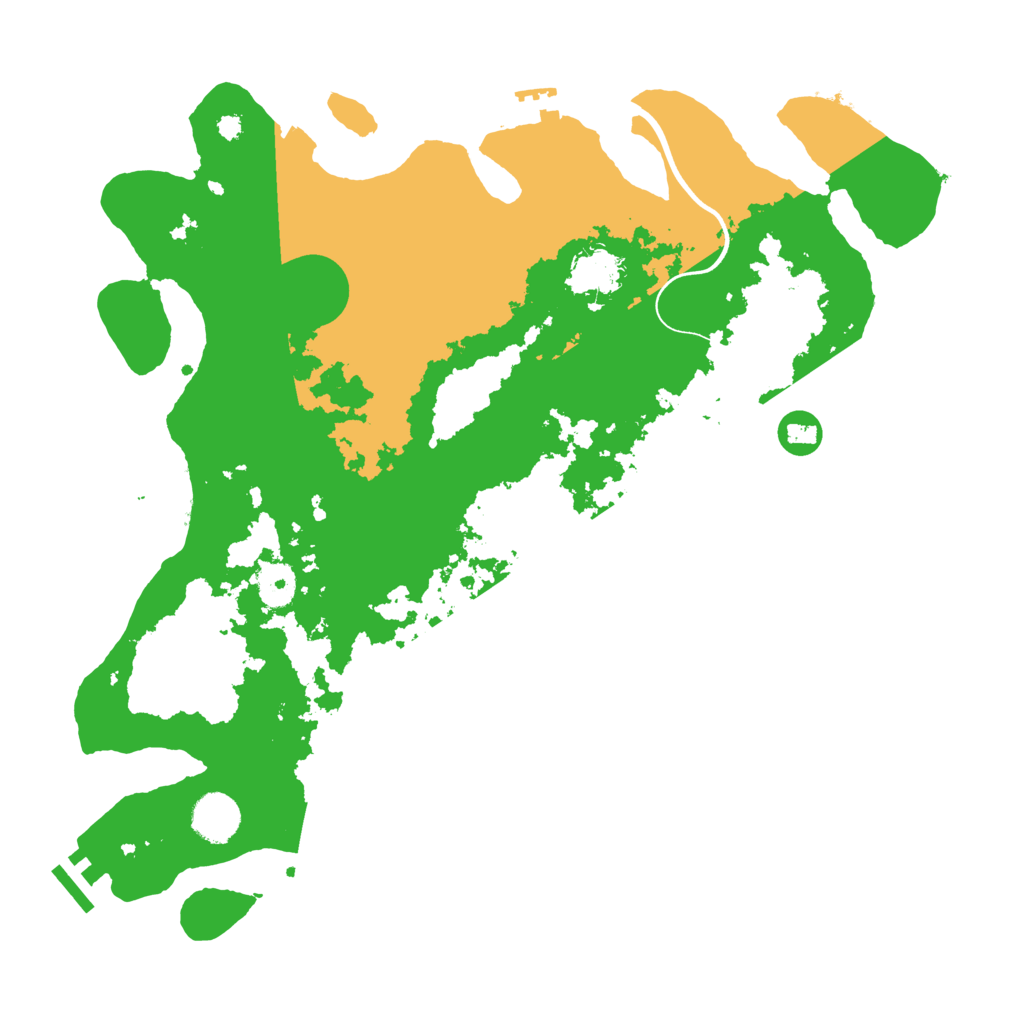 Biome Rust Map: Procedural Map, Size: 3750, Seed: 89135862