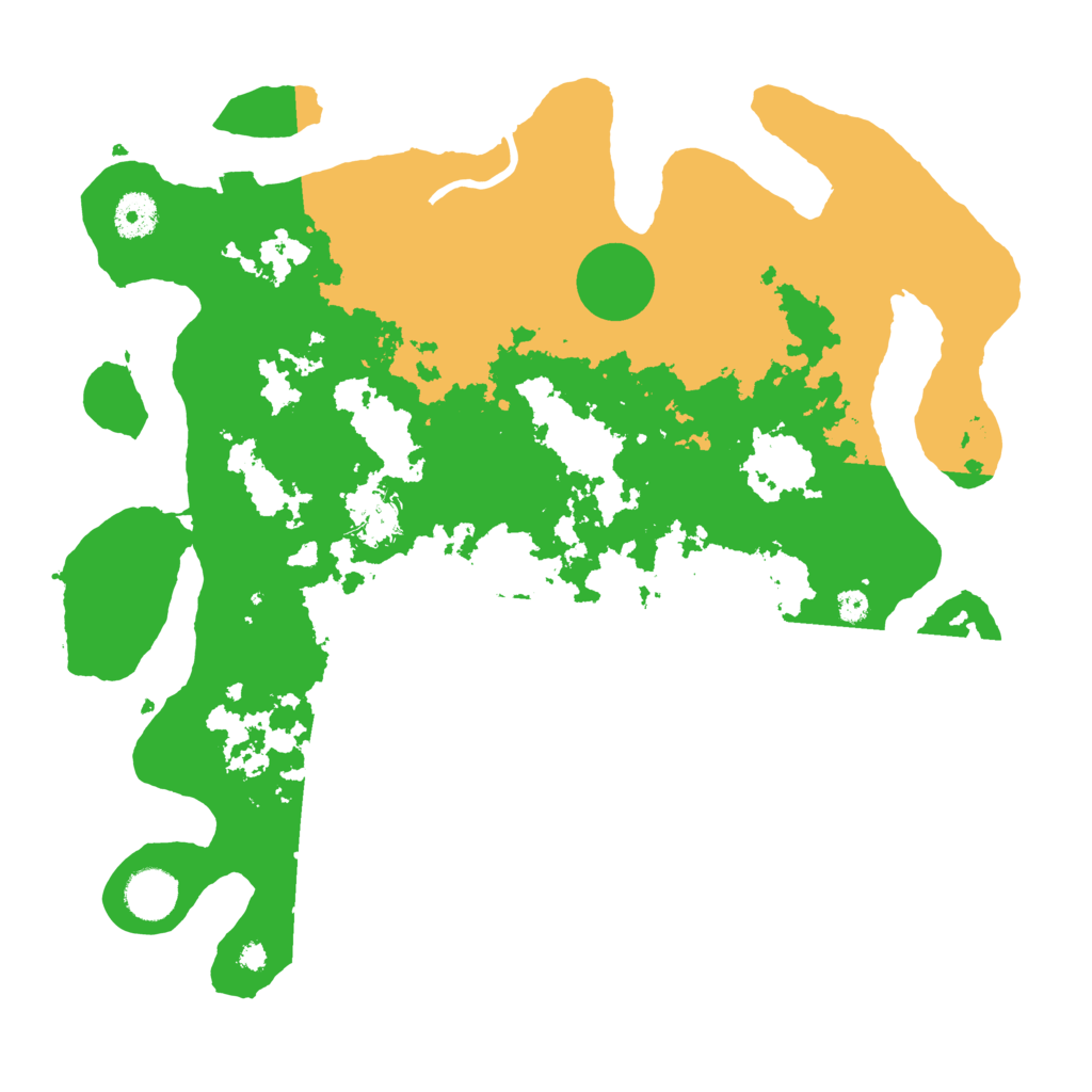 Biome Rust Map: Procedural Map, Size: 3700, Seed: 360920290
